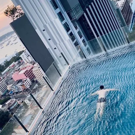 The Base Central 2Bed King&Queen With Infinity Pool Pattaya Extérieur photo